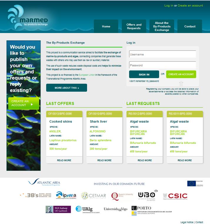 1. SITE WEB Para aceder ao site web de Marmed de CETMAR