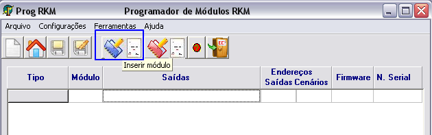1. COMUNICAÇÃO COM O MÓDULO Conecte o RKM Aurora no seu PC através de uma rede de comunicações 485.