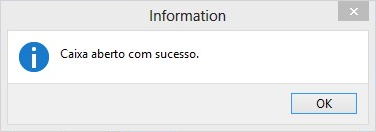 6.2. COMO ABRIR UM CAIXA Na autuação de controle dos recebimentos, daremos ênfase a tela de Caixa.