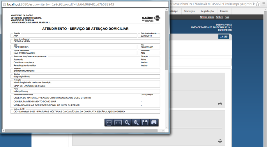 b. Caso não esteja cadastrado, clicar no botão de adicionar cidadão e, após preencher o cadastro, voltar à tela de adicionar cidadão.