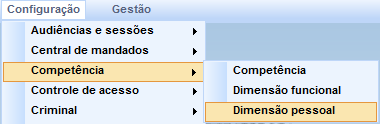 Aba Associar Papel: Nesta aba, serão relacionados os papéis e sua exigibilidade em relação ao tipo de documento.