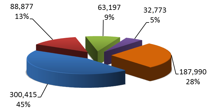 Composition of net revenue 9M12 R$ 673,252 thousand