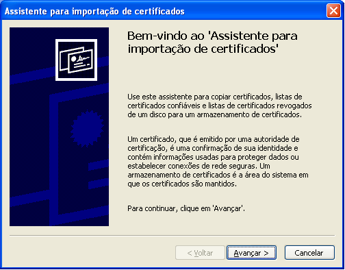 15 Configuração dos ajustes de rede [Rede] 3. Clique em Instalar certificado.... 4.