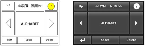A imagem seguinte demonstra a implementação a nível de interface do protótipo de alta-fidelidade desta iteração.