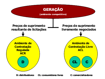 61 energia elétrica no Sistema Interligado (Câmara de Comercialização de Energia Elétrica - CCEE).