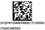 in industrial, commercial, healthcare Scans 1D / Linear, 2D Stacked & 2D Matrix symbols Camera-based bar code