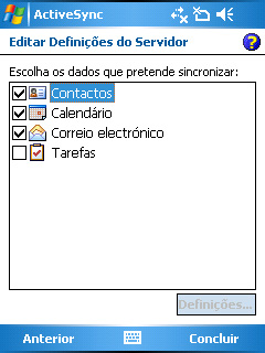 3. Introduza o seu nome de utilizador, a senha e o domínio e depois prima Seguinte. 4.