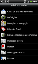 Personalizar 39 5. 6. Toque em Detalhes para ver uma breve descrição acerca do widget. Depois de ler, prima ANTERIOR.