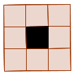 Construir um polígono regular de quatro lados - quadrado - com o uso do quinto ícone dados os pontos K e D, na sequência outro com os pontos C e L.