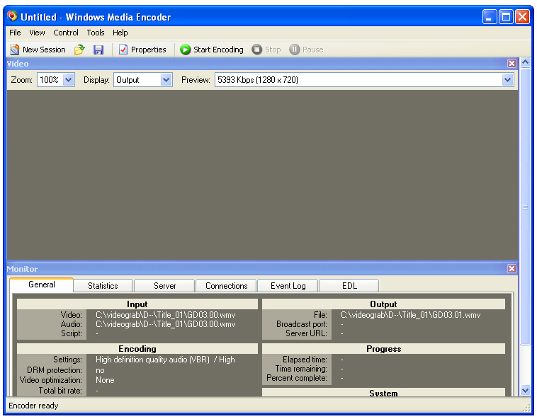 A maioria dos dispositivos (como o PlextorCornvertX "Digital Video Converter") trazem o software necessário para guardar um vídeo no formato.wmv.