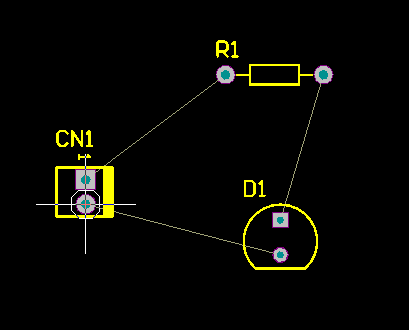 Figura 31 - PCB Para rotear a placa primeira escolha a Camada Bottom Layer na parte inferior.