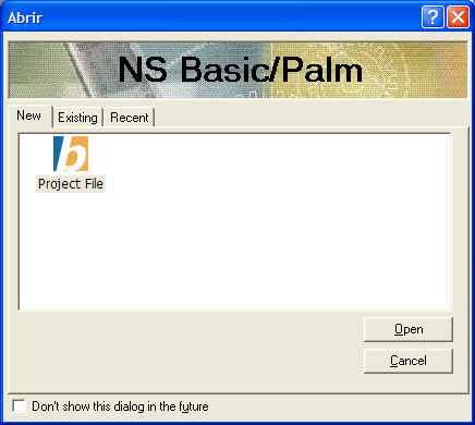 3. Exemplos no NSBASIC Inicialize o NSBASIC, a seguinte tela surgirá: Nesta tela é informado que sua versão é a DEMO e