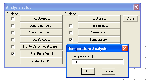 3.3.b Registo de valores Após completar a simulação, abra o ficheiro de texto de saída do programa OrCAD PSPICE AD DEMO recorrendo ao menu View>Output File.