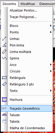 70 DataGeosis 14. Perfil Longitudinal Em um projeto que o MDT já foi criado, pode-se criar um perfil Longitudinal.