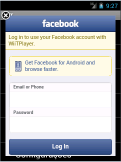 41 4. RESULTADOS OBTIDOS Ao iniciar o aplicativo é mostrada a tela de login da rede social Facebook, para o usuário então conectar-se a rede. Como ilustrado na Figura 11.