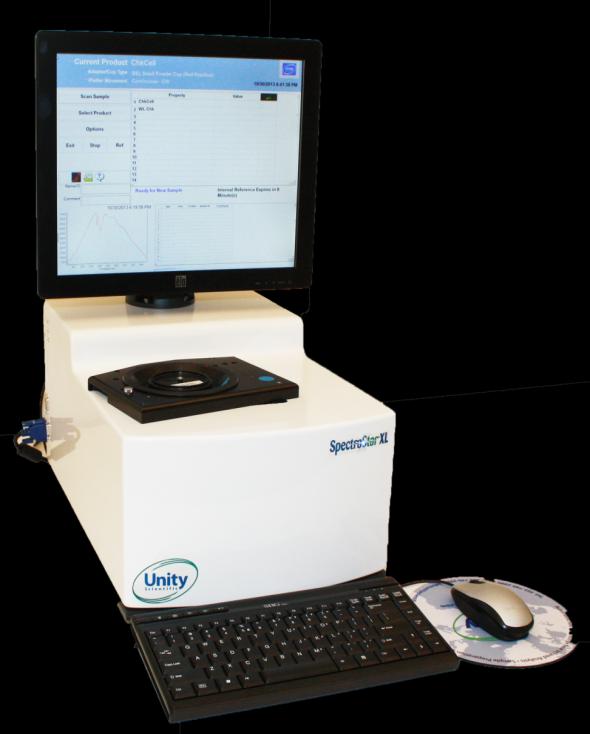 Analisador NIR Modelo SPECTRASTAR - Resultados precisos em 30 segundos; - Computador interno com HD em estado sólido; - Fácil Instalação e startup; - Apresentação de amostra flexível; - Calibrações