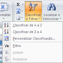 51 51 PROLINFO Programa de Línguas e Informática Filtro, Classificação Personalizada O filtro é um recurso muito útil em planilhas extensas.