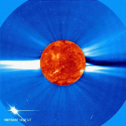 O VENTO SOLAR - O VENTO SOLAR EMANA DO SOL EM TODAS AS DIREÇÕES A VELOCIDADES DE 400 A 500 km/s (~1.000.000 km/h), PROVENIENTE DA COROA.