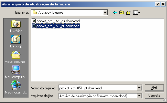 Atualizando o firmware do módulo. O termo FIRMWARE é utilizado para designar um programa residente em uma placa microcontrolada/microprocessada.