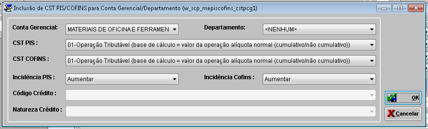 Para efetuar as configurações de exceções, deve se clicar no botão em destaque na Figura 27.