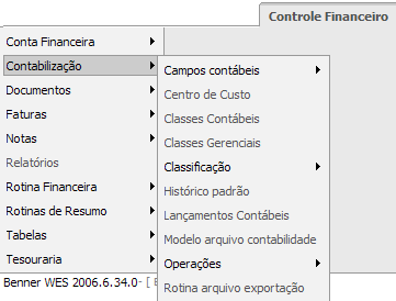 Funções do Módulo Módulo onde são executados os pagamentos de prestadores de serviços, os pagamentos de reembolso de beneficiários, as retenções e recolhimentos de impostos, os faturamentos de