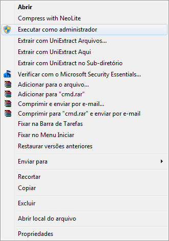 INSTALANDO O CERTIFICADO DIGITAL NO SISTEMA OPERACIONAL (A1) A instalação do certificado digital da empresa deve ser feita diretamente no sistema operacional.