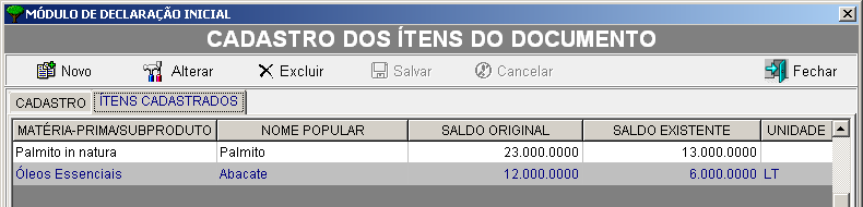 USANDO O DVPF TELA DO CADASTRO DE DOCUMENTO DE ORIGEM Para o DVPF: O interessado vai ter que requerer junto ao IBAMA o número correto da DVPF. Caso contrário o sistema não aceitará.