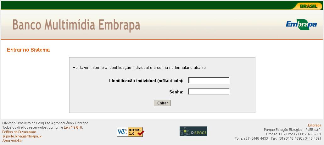 Verificação dos metadados Bibliotecário 2.