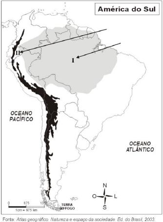 1) Analise as figuras onde são apresentadas as imagens A, B e C.