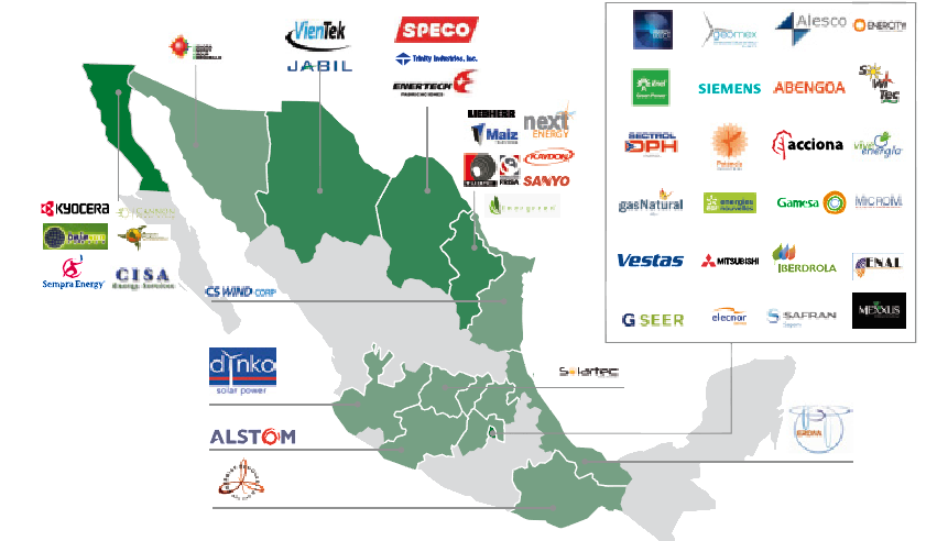 No entanto, decidimos focar a atenção deste segmento do estudo sobre o setor energético mexicano no subsetor das energias renováveis, uma vez que este é não só um mercado que apresenta um maior ritmo