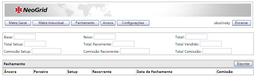 35 de realização do contato, o status da negociação, a data de retorno e alguma observação se necessário. Figura 19 - Edição Histórico 3.5.2.