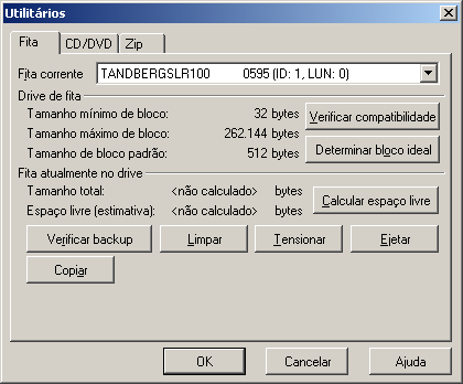 92 S.O.S BACKUP - DATABASE Exportando as configurações O S.O.S Backup permite que você salve todas as configurações do S.O.S Backup e os trabalhos configurados em formato texto.