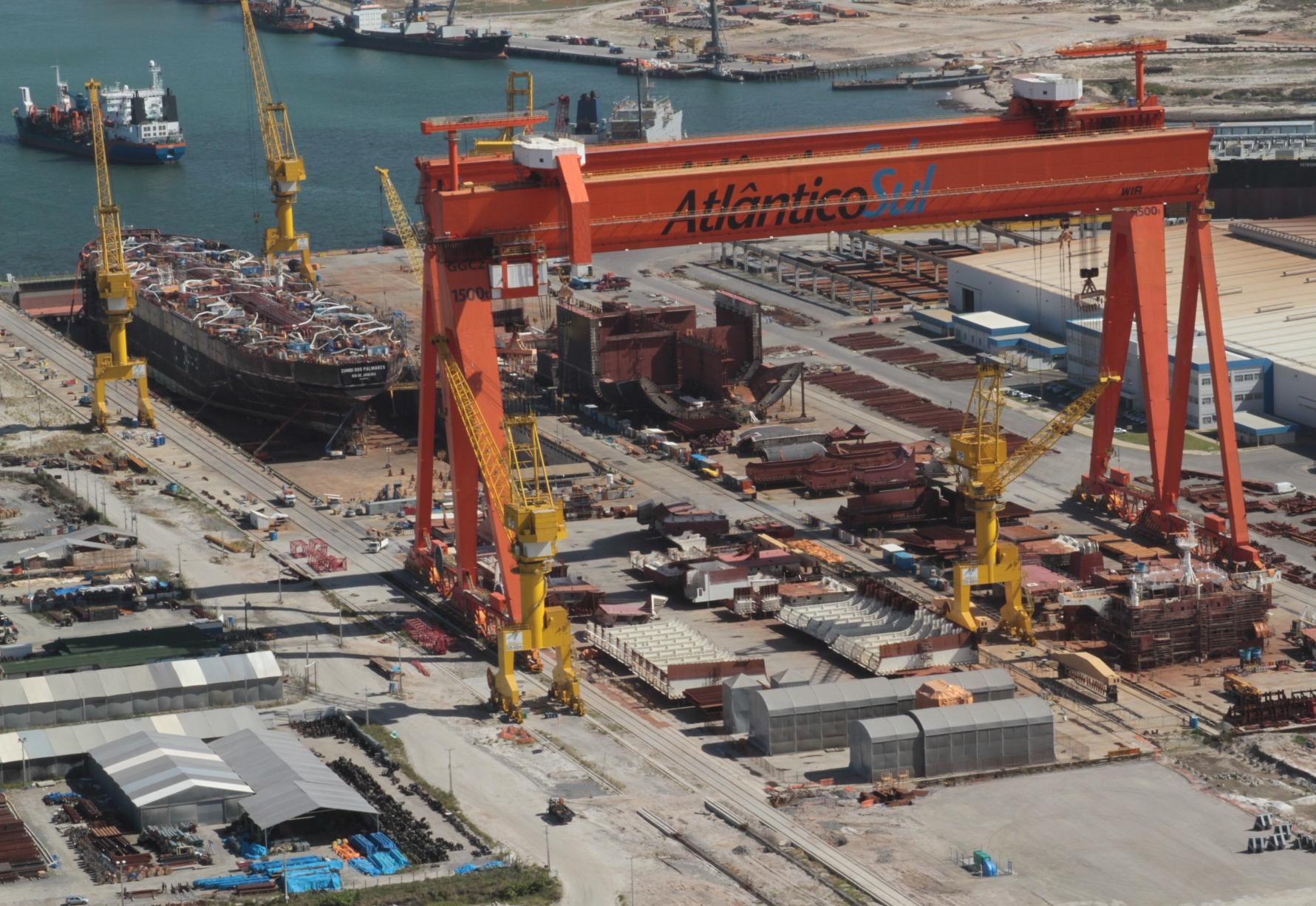 Estaleiro Atlântico Sul CARTEIRA: 10 tankers Suezmax; 04 tankers