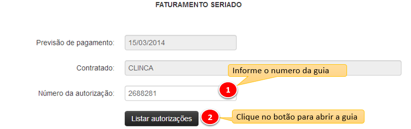 Faturamento Seriado O faturamento seriado é uma funcionalidade do sistema que permite enviar uma parte dos procedimentos realizados, quanto este é um tratamento longo como, por exemplo: sessões de