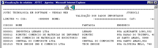 Na parte superior da tela você encontrará a figura de um BLOCO DE NOTAS e ao clicar será aberta uma tela com os possíveis filtros, a qual você não precisará fazer qualquer alteração, pois dessa forma