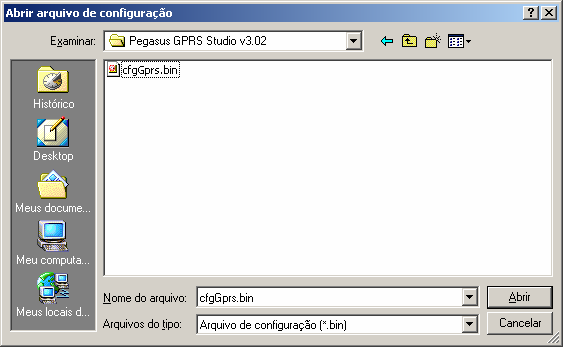 PÉGASUS GPRS STUDIO V3.03 - MANUAL DE INSTALAÇÃO E OPERAÇÃO 9 Você será questionado se Deseja realmente enviar a configuração atual para o módulo?. Responda Sim.