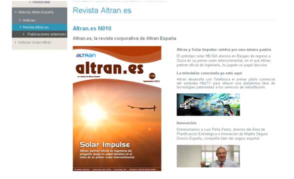 Muito mais da Altran em http://www.altran.