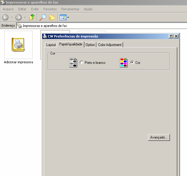 8- Configurando a impressora Citizen CW-01 8.