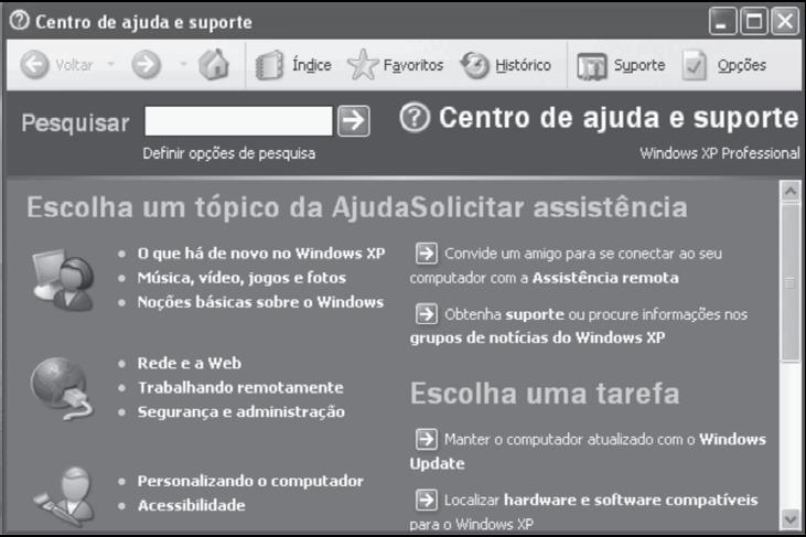 EXECUTAR Permite a execução imediata de programas, pastas ou arquivos.