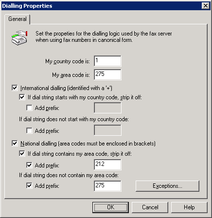 conta de email para os novos nomes de domínios. Certifique-se de que o email é recebido pelo GFI FaxMaker no GFI FaxMaker Monitor. 7.