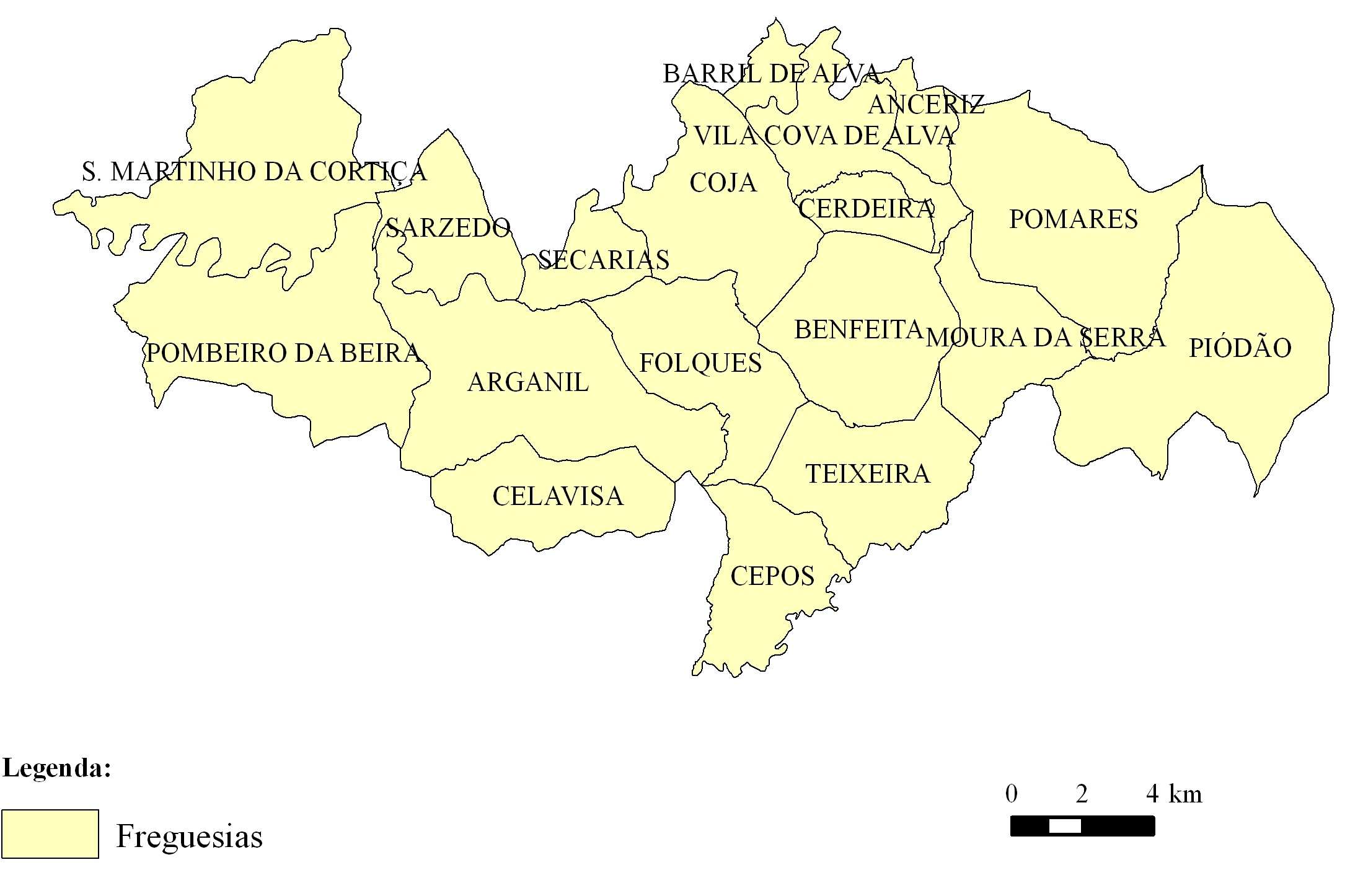 específicos do mosaico montanhoso serrano nacional (compartimentado em vários subconjuntos). 3.