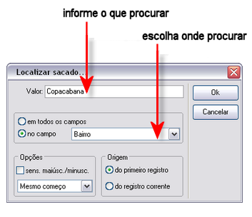 73 Boleto Pro Versão 2.5 Utilize as combinações de teclas Ctrl+Tab e Shift+Ctrl+Tab para trocar de abas. 5.1.2.6 Localizar Cliente Para localizar um determinado registro dentro da lista de clientes, utilize a função Localizar cliente.