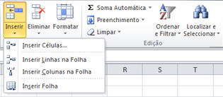 Como começar a trabalhar com o Excel 2010 Se já utiliza o Microsoft Excel 2003 há muito tempo, não terá quaisquer dúvidas sobre onde encontrar os comandos e os botões de barra de ferramentas do Excel