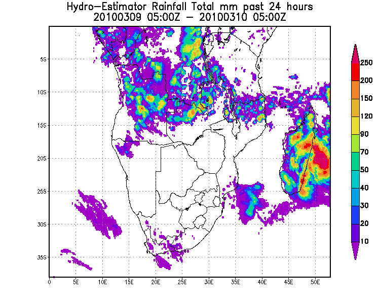 1. Precipitaçao registada