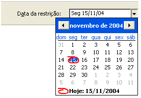 122 Tarefa 29 4 Na lista suspensa Data da Restrição, preencha a data da restrição; Tarefa 30 AJUSTANDO A PRIORIDADE DAS RESTRIÇÕES Por default as restrições de datas moderadas e inflexíveis tem