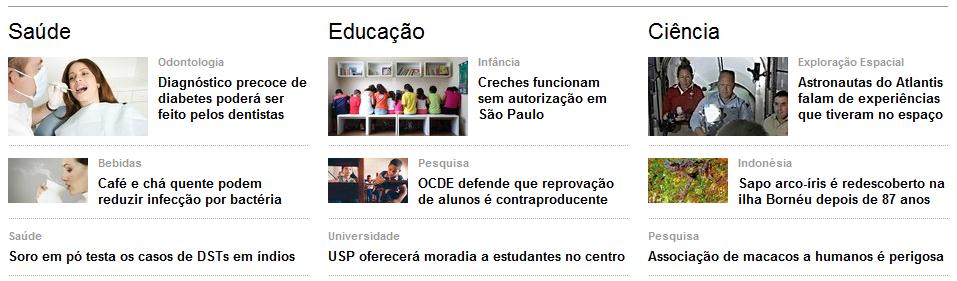 APROVEITAMENTO COMERCIAL Patrocínio VEJA EDUCA Canal Educação, Blog do ENEM e Vestibulares e