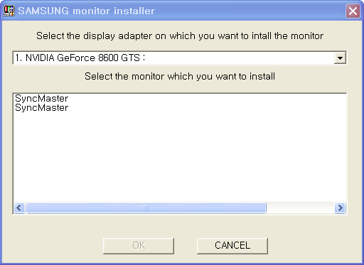 Informações Adicionais Instalação do gerenciador de dispositivos Se instalar o gerenciador de dispositivos, será possível configurar a resolução e frequência adequadas para o produto.