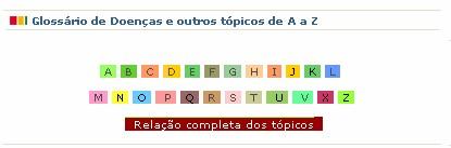 Clicar na letra E Clicar na opção esquistossomose Clicar em População examinada e respectivos percentuais de positividade para esquistossomose.