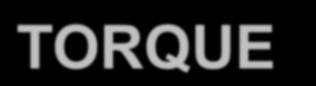 TORQUE 350 mm 550 mm F F Q = 70 N m r = 350 mm (0,35 m) Q = F.r 70 = F.