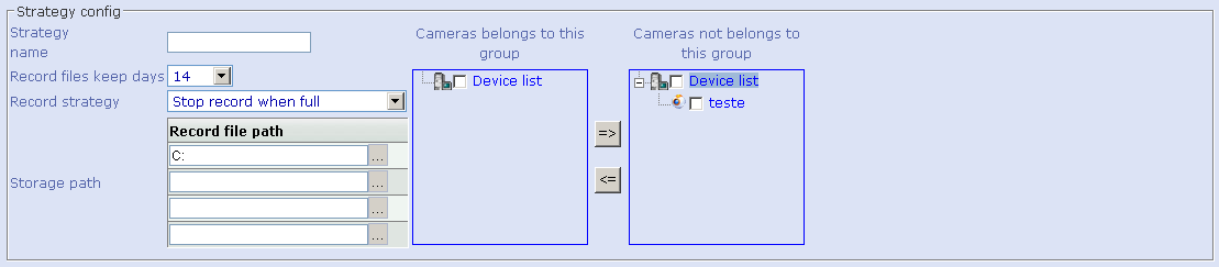 Em group name, podemos selecionar o grupo a qual o conversor pertencerá. Podemos determinar um nome ao dispositivo, em device name. No campo Protoco type selecione TCP.
